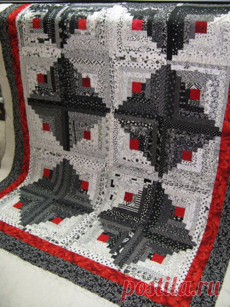 Log Cabin Quilts - Picmia