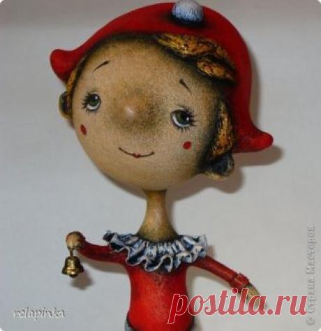 Создание сказочных фигурок из папье - маше