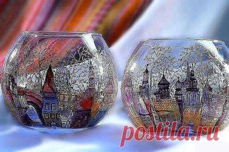 Роспись по стеклу