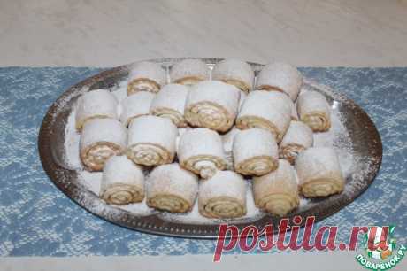 Творожные рулетики с корицей Кулинарный рецепт
