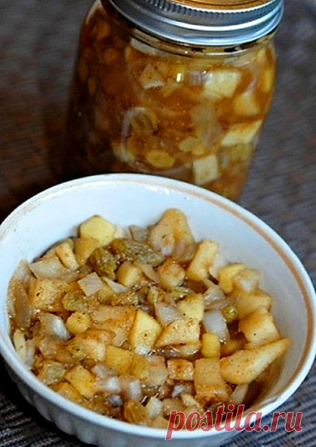 Яблочное Чатни. Готовим вкусный соус на зиму.