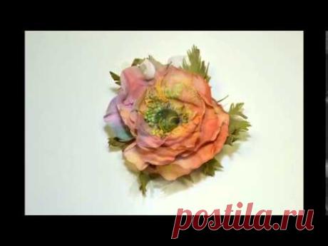 Цветы из фоамирана своими руками. Мастер-класс. Светлана Ридзель. Фото-отчет.
