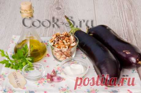 Рулетики из баклажанов с грецкими орехами по-грузински - Пошаговый рецепт с фото | Закуски