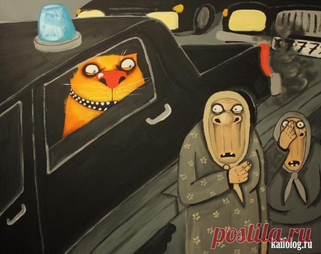 Картины Васи Ложкина. Часть - 5 (35 картинок)