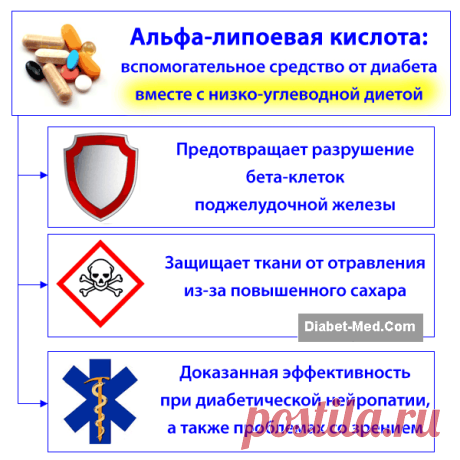 Альфа-липоевая кислота при диабете: подробная информация. Отзывы врачей и пациентов