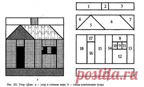 Узоры, выполненные в стиле пэчворк