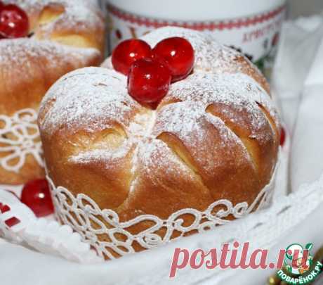 Кулич "Лист клевера" Кулинарный рецепт