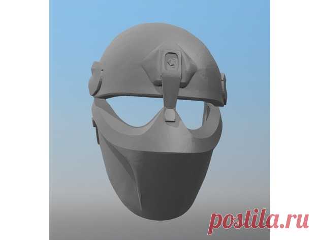 Alpha Force Mask ( Payday 2) by Jace1969 - Thingiverse