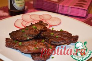 Говядина в маринаде из киви - кулинарный рецепт
