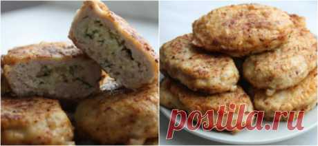 Куриные котлеты с сыром