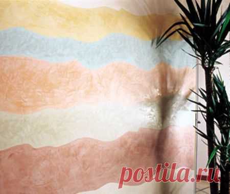 Жидкие обои в интерьере | Наш уютный дом