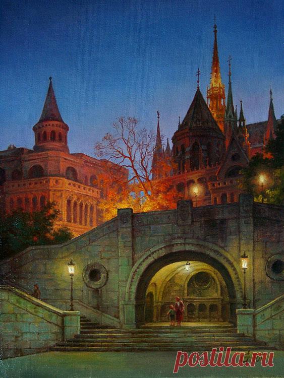 Венгерский художник Габор Тот (Gábor Tóth)