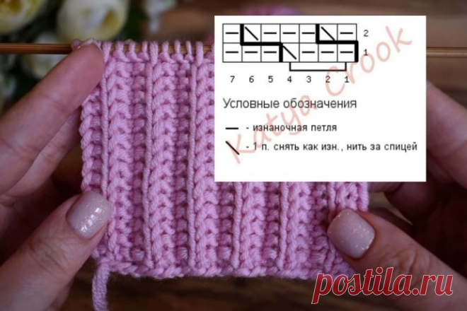 ​Как сделать польскую резинку более аккуратной