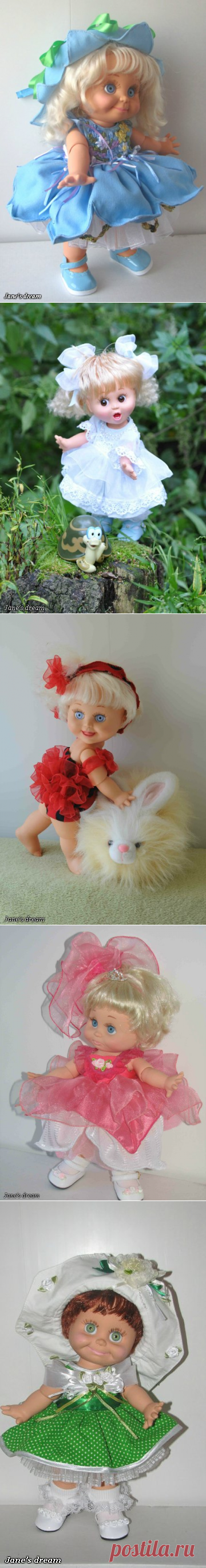 Прекрасные Феи Цветов. Galoob - Baby Face, часть 1 / Куклы Galoob Baby Face dolls / Бэйбики. Куклы фото. Одежда для кукол