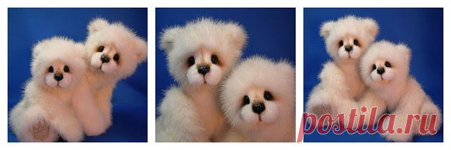 Медведь из норки Кэти Майерс. Шаг за шагом