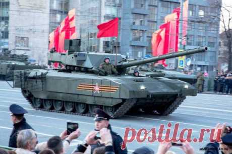 Новая военная техника РФ на параде победы
