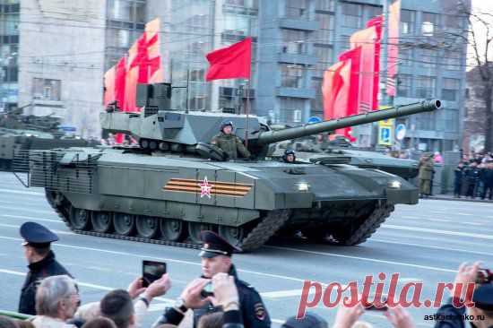 Новая военная техника РФ на параде победы