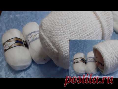 КАПОР и Нюансы при вязание капора, закрытие пяткой. Расчет цены.