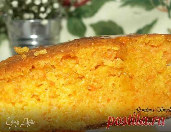 Морковный пирог от Армана Арналя. Ингредиенты: морковь, сахар, яйца куриные