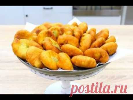 ПИРОЖКИ жареные с КАРТОШКОЙ / Съедаешь с пальцами!