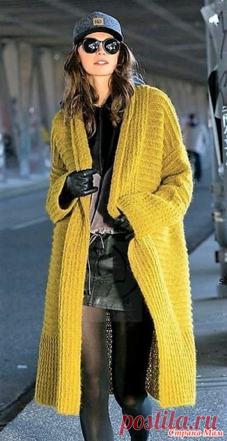 Пальто оверсайз с шалевым воротником. Крючок. https://shkatulka-rukodeliya.com/