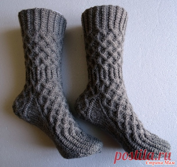 Конкурсные носки =Перекрестки= - Хенд-Мейд | HANDMADE - Страна Мам