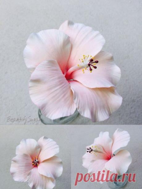 Hibiscus - Cake by BeautifySugar - CakesDecor
