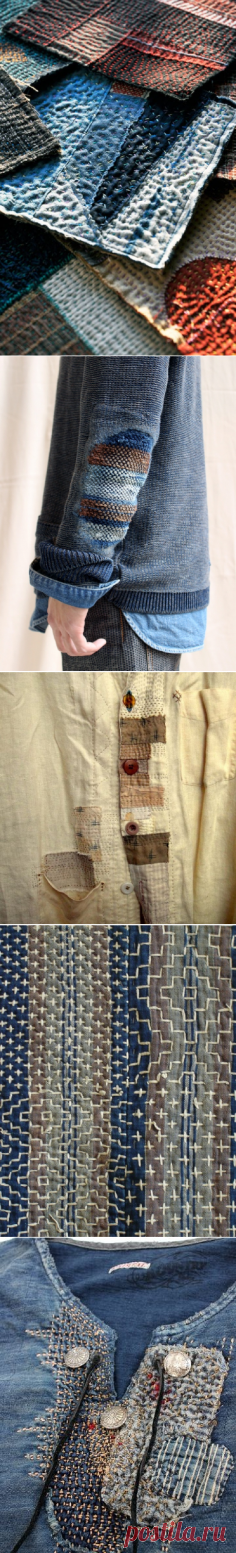 Японские заплатки часть 2 - штопка (трафик) / О стиле / ВТОРАЯ УЛИЦА