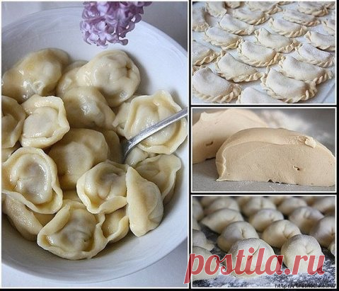 Вкуснейшее универсальное заварное тесто для вареников, пельменей, поз, чебуреков... Это не тесто, а просто песня! Нежное, эластичное, податливое, приятное в работе и очень вкусное! Что пельмени, что вареники или чебуреки всегда с ним получаются просто изумительные. А еще из него можно приготовить вкуснейшие манты, позы, пироги и слоеные лепешки. Ингредиенты: -1 яйцо -соль -3 стакана муки -1 ст.л. растительного масла -1 стакан кипятка Приготовление: К яйцу добавляем соль и взбиваем вилкой. Затем