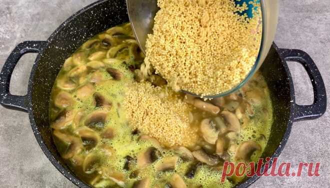 Так вкусно, что подаю без всякого мяса: потрясающий ужин из пшёнки в одной сковороде за 30 минут (и готовить просто, к тому же) | Еда, я тебя омномном! | Яндекс Дзен
