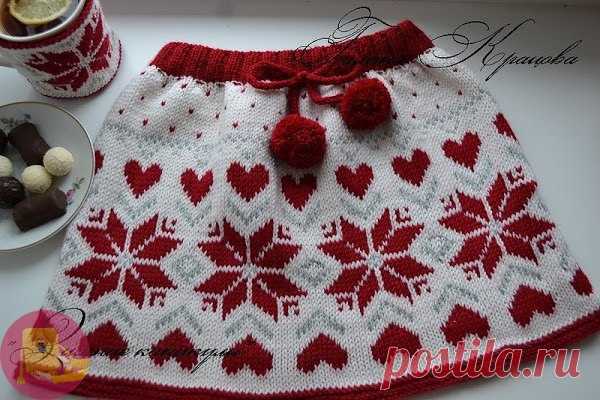 Юбка "Зимние каникулы" &mdash; Сделай сам, идеи для творчества - DIY Ideas
