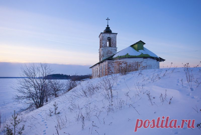 Золотое ноябрьское солнце. Кириллов.. Фотограф Наталия Колтакова