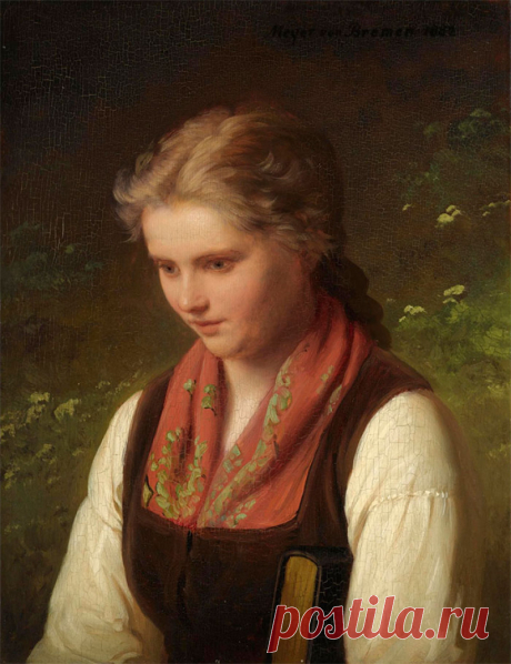Художник Иоганн Георг Майер (Johann Georg Meyer) 1 часть