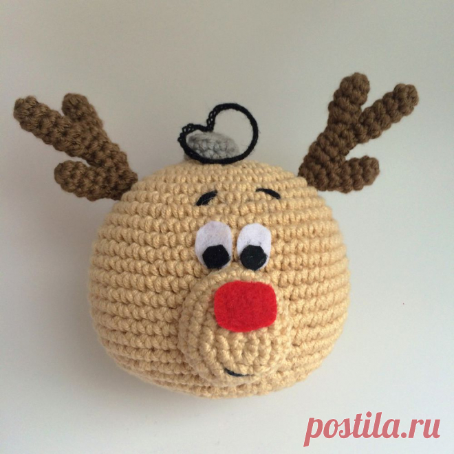 Новогодние шарики крючком - Ярмарка Мастеров - ручная работа, handmade