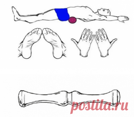 Упражнения с валиком для тех, у кого болит спина. Красота и здоровье в домашних условиях