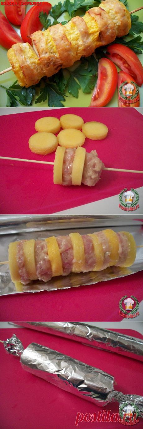 «Кабачковый кебаб» - Простые рецепты Овкусе.ру