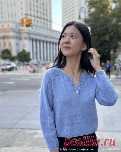 Джемпер HENLEY COURAGE от Tori Yu