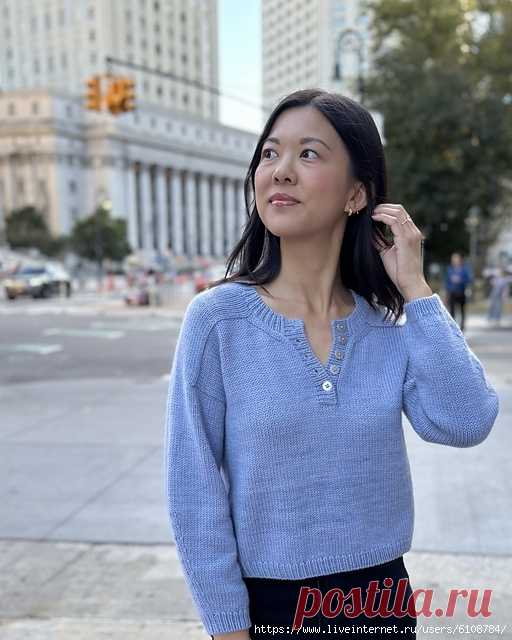 Джемпер HENLEY COURAGE от Tori Yu