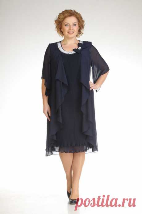 Платье Pretty 33 синий - купить с доставкой по России | Интернет-магазин «Presli.by»