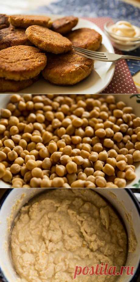 Тем, кто ищет новые вкусовые эмоции! Котлеты из нута — Вкусные рецепты