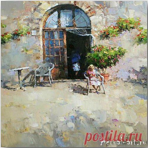 Алексей Зайцев и его слово в мастихине | Actual-art.ru