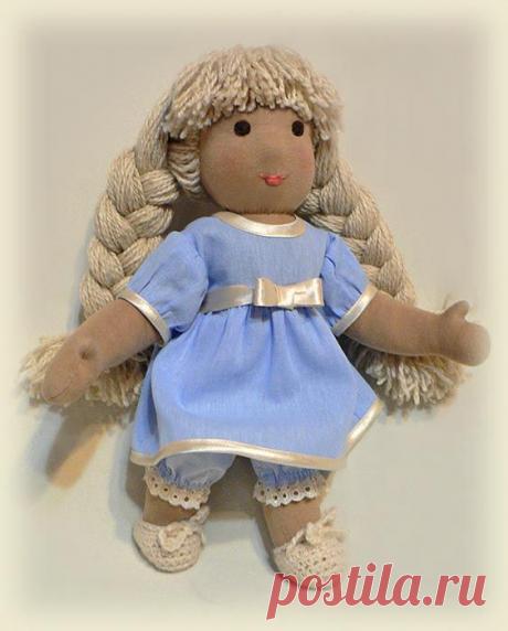 Подробный МК по вальдорфской кукле