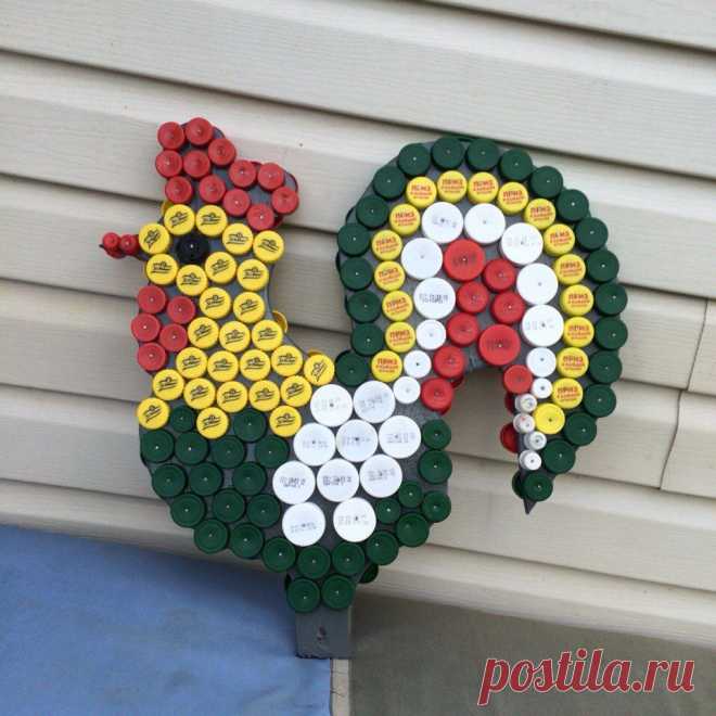 Какие поделки можно сделать из крышек от пластиковых бутылок