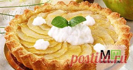 Флан с яблоками - кулинарный рецепт. Миллион Меню