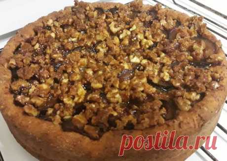 Творожный пирог со сливами - пошаговый рецепт с фото. Автор рецепта Ирина . - Cookpad