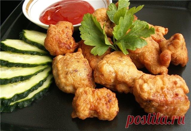 Куриное филе в кляре / Простые рецепты