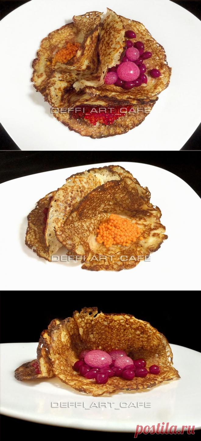 ГУРЬЕВСКИЕ БЛИНЫ, ИКРА И СФЕРЫ | 4vkusa.ru