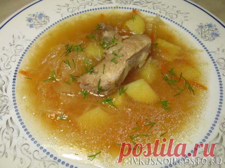Щи со свининой - рецепт с фото | И вкусно и просто