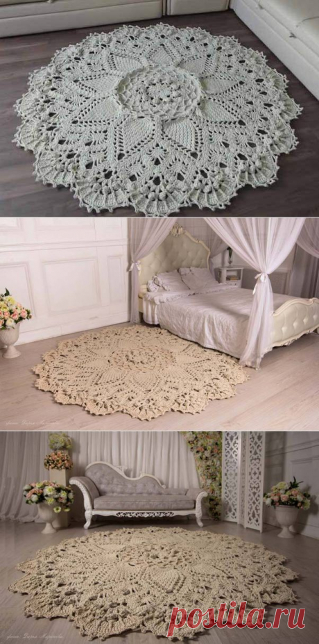 «Ковер ГРАНД или Салфетка Doily от Patricia Kristoffersen».