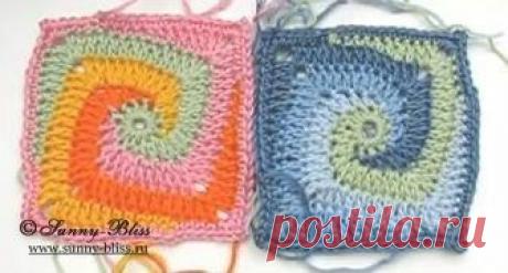 Квадрат связанный по спирали